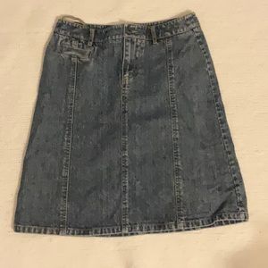 Vintage MEXX JEANS denim skirt. W308